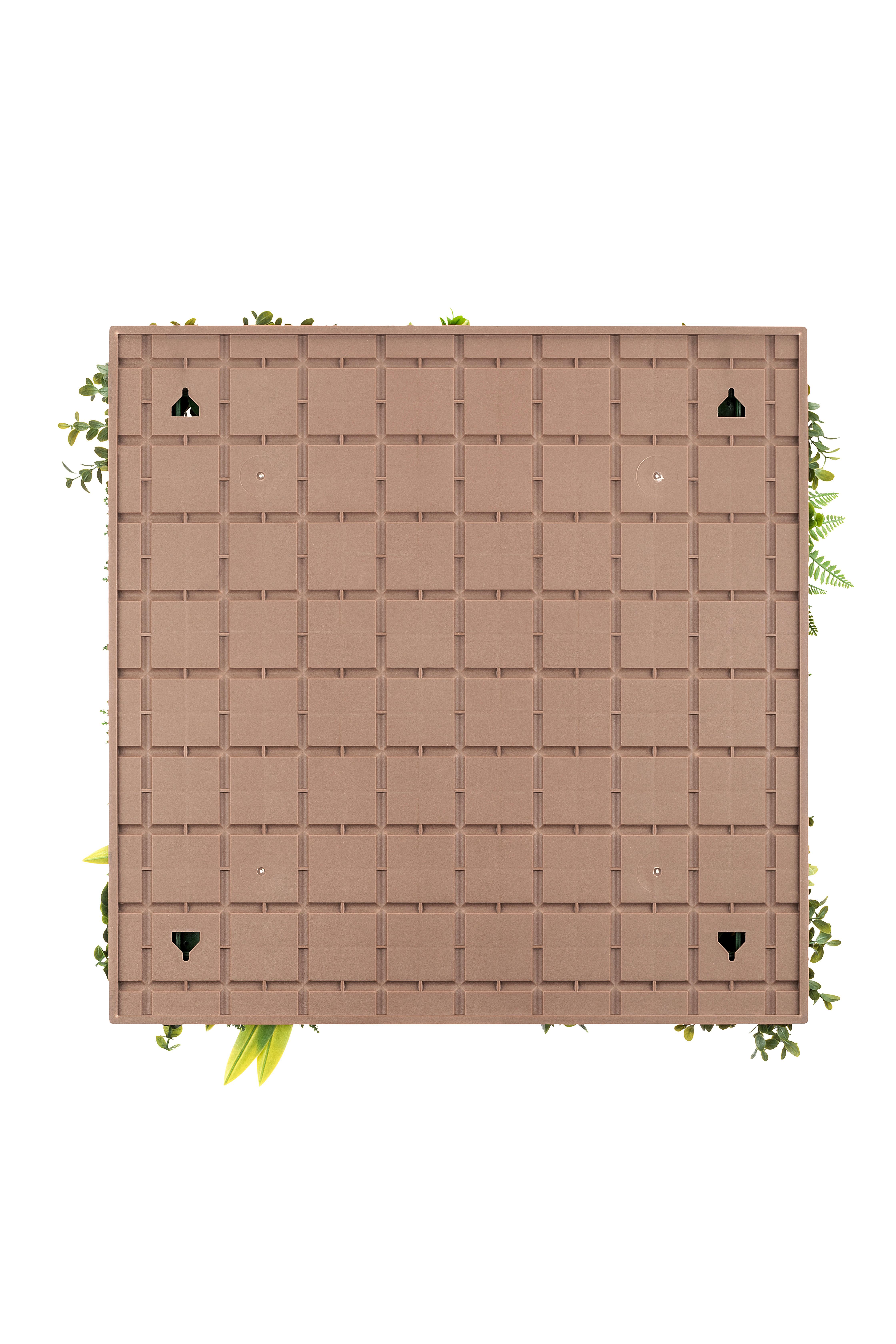 Dekogras Hannelore - Grün, KONVENTIONELL, Kunststoff (50/50cm) - Luca Bessoni