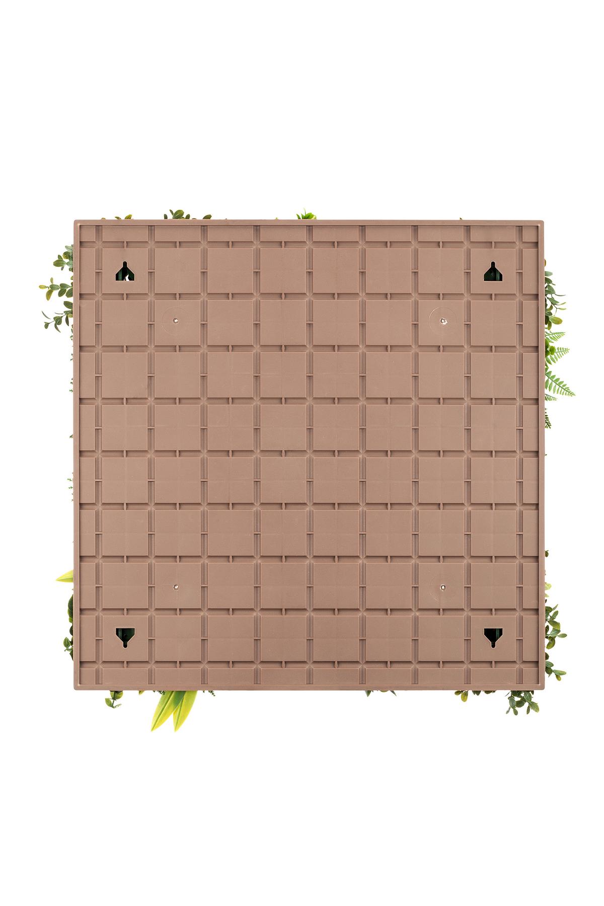 Dekogras Hannelore - Grün, KONVENTIONELL, Kunststoff (50/50cm) - Luca Bessoni