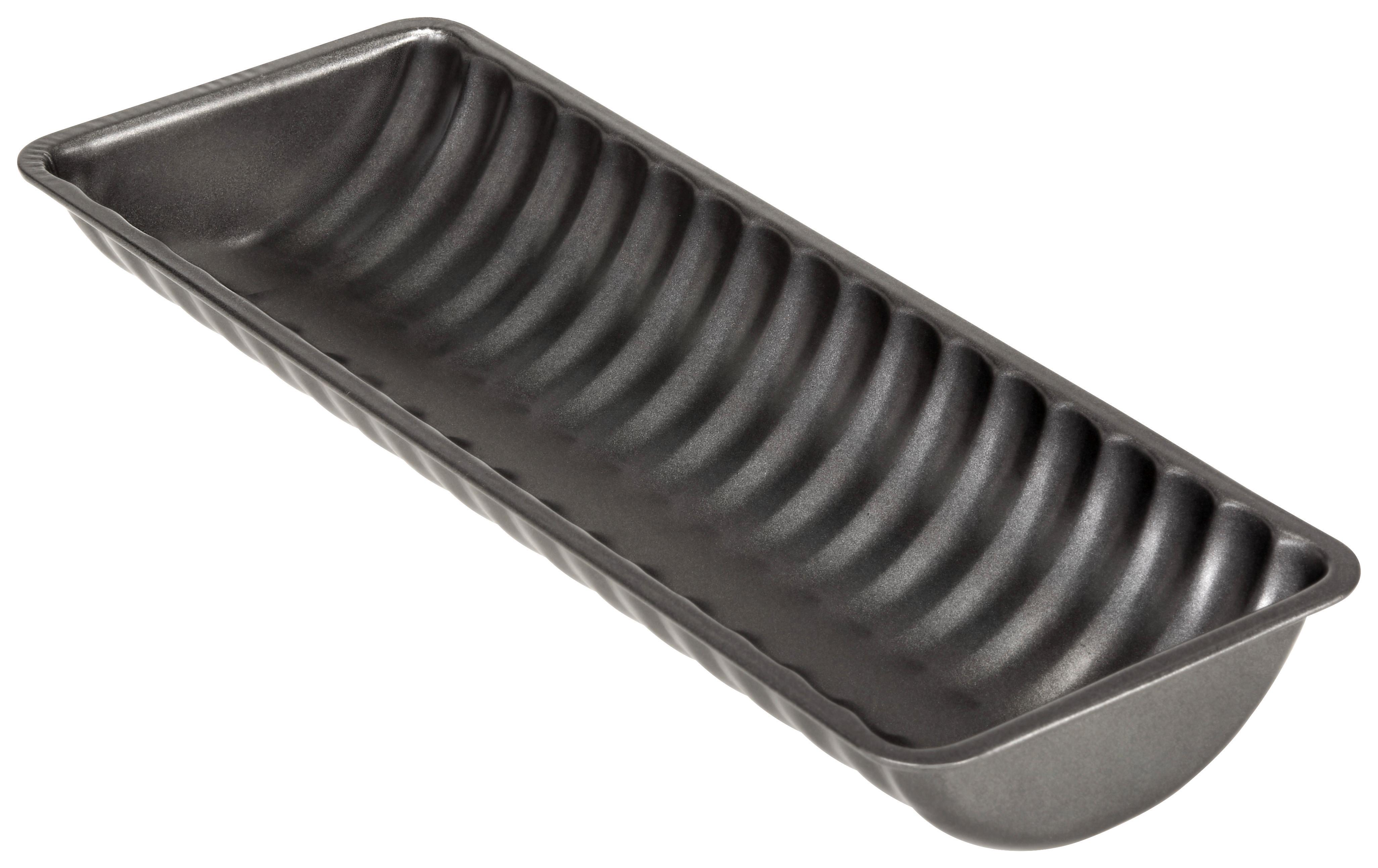 Rehrückenform Rosalie L/B/H: ca. 31,5/12/4,2 cm - Grau, ROMANTIK / LANDHAUS, Metall (31,5/12/4,2cm) - James Wood