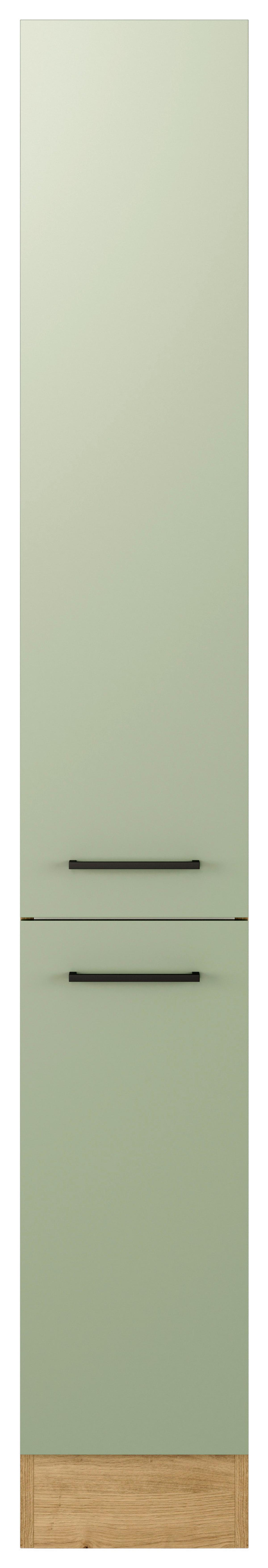 POTRAVINOVÁ SKŘÍŇ CARA AHS 30 - černá/zelená, Konvenční, kov/kompozitní dřevo (30/200/57cm) - FlexWell