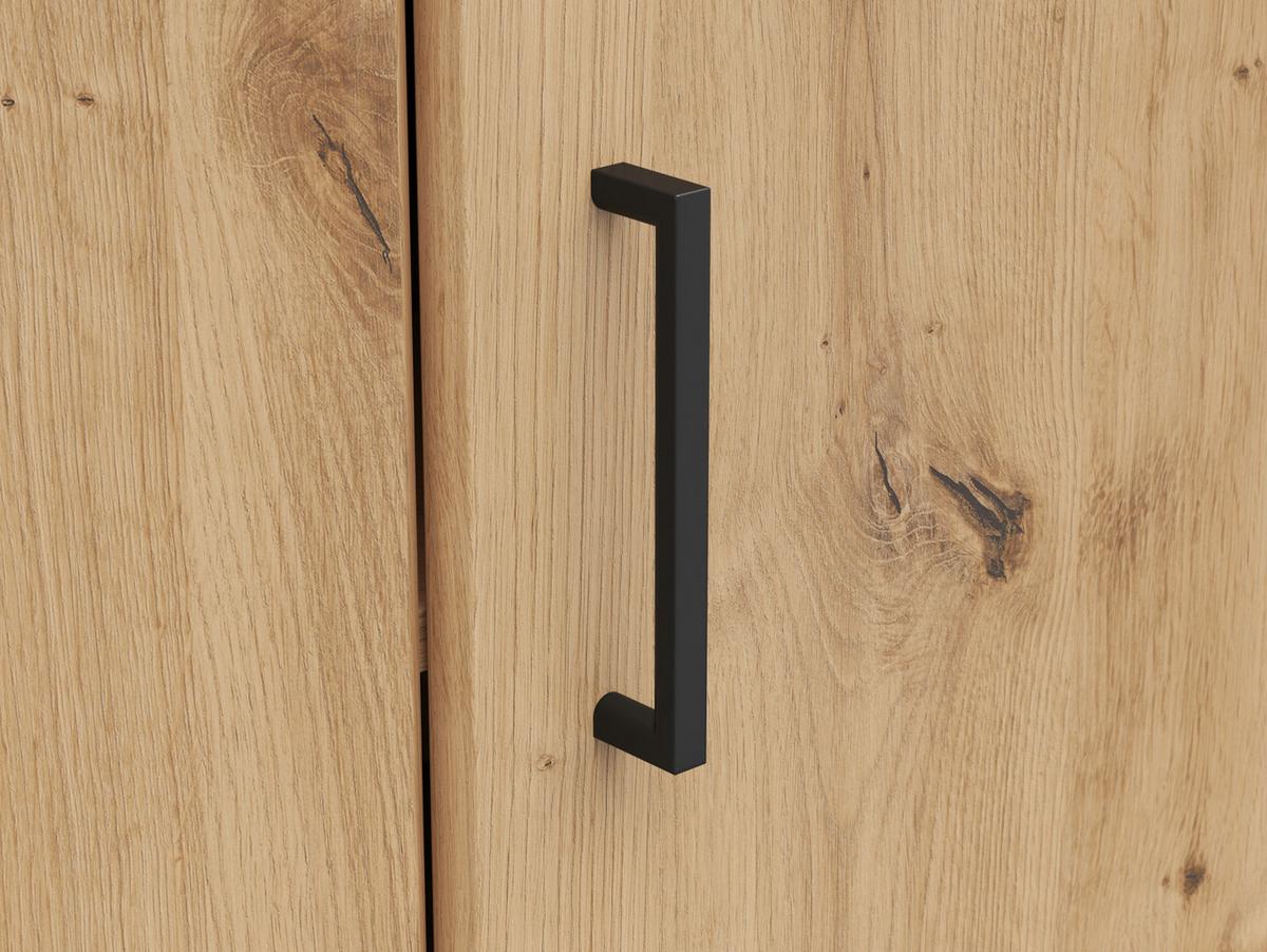 Sarokkomód Cabinet - Artisan tölgy, Modern, faalapú anyag (71,5/71,5cm)