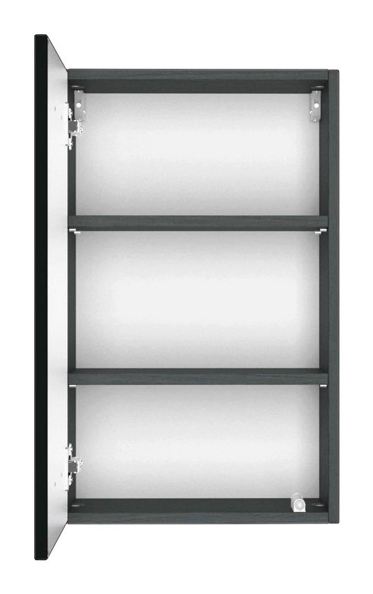 Hängeschrank Kopenhagen B: 40 Cm Grau - Graphitfarben/Grau, KONVENTIONELL, Holzwerkstoff (40/64/20cm) - Held