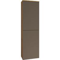 Midischrank C-Line Eichefarben/Anthrazit B: 30 cm - Eichefarben/Anthrazit, MODERN, Glas/Holzwerkstoff (30/132/32cm) - Stylife