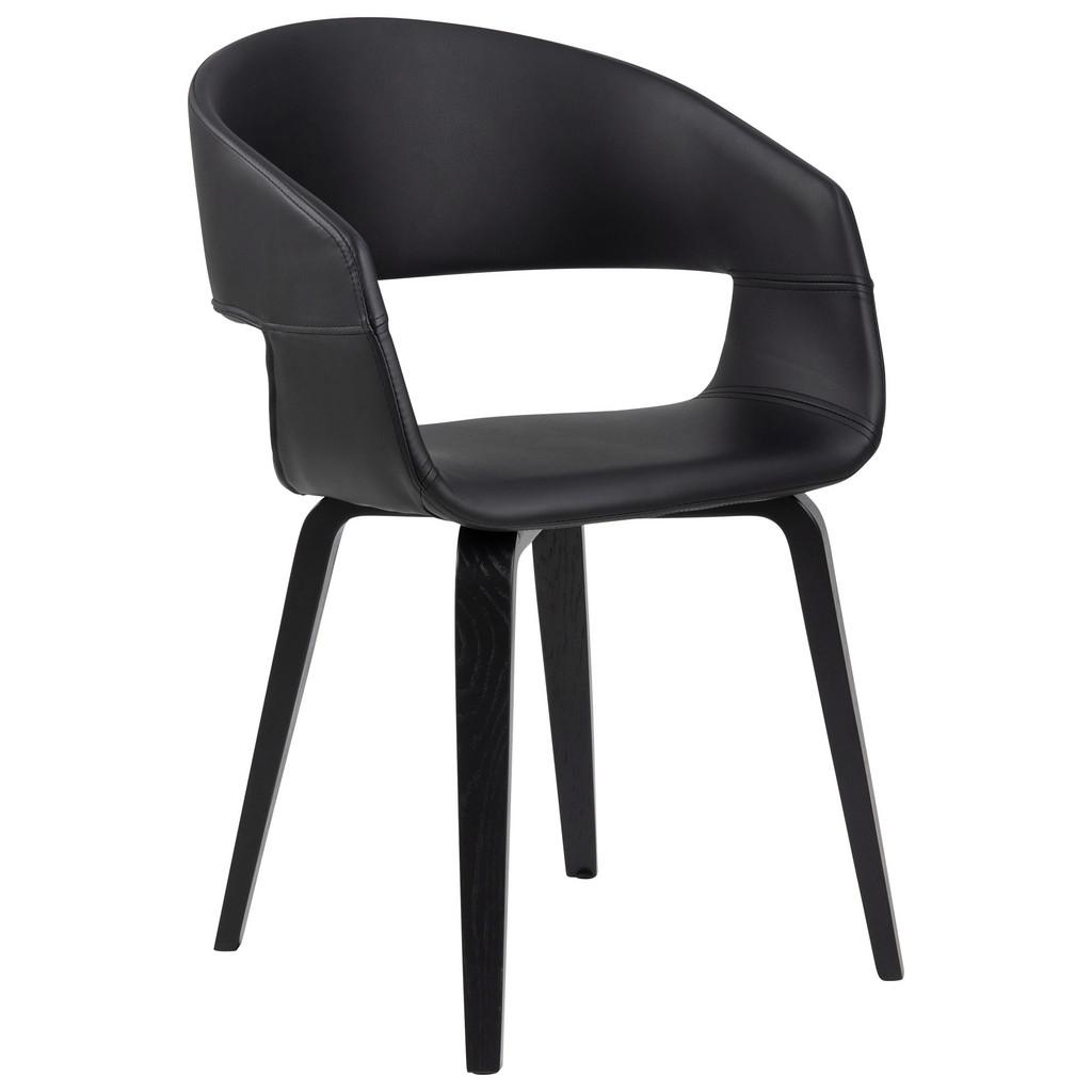 Armlehnstuhl Nova Schwarz