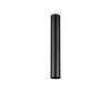 LED-Deckenleuchte Look Ø 6 cm 1-Flammig Zylindrisch - Schwarz, KONVENTIONELL, Metall (6/40cm) - Ideal Lux