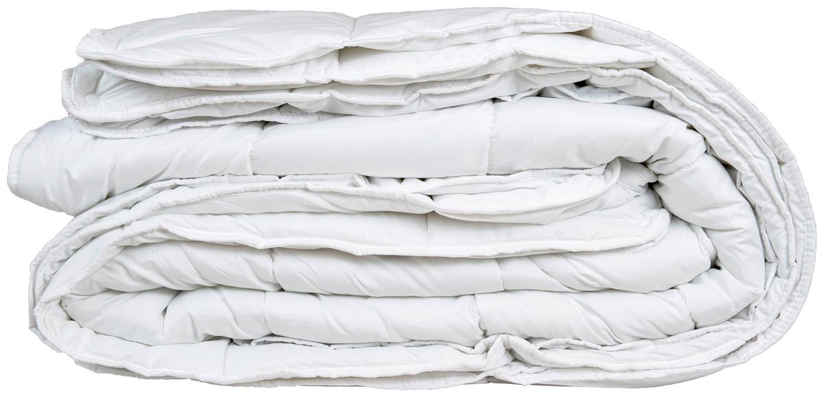 Vierjahreszeitendecke Classic 4season, Bxl:135-140x200 Cm - Weiß, LIFESTYLE, Textil (135/200cm)