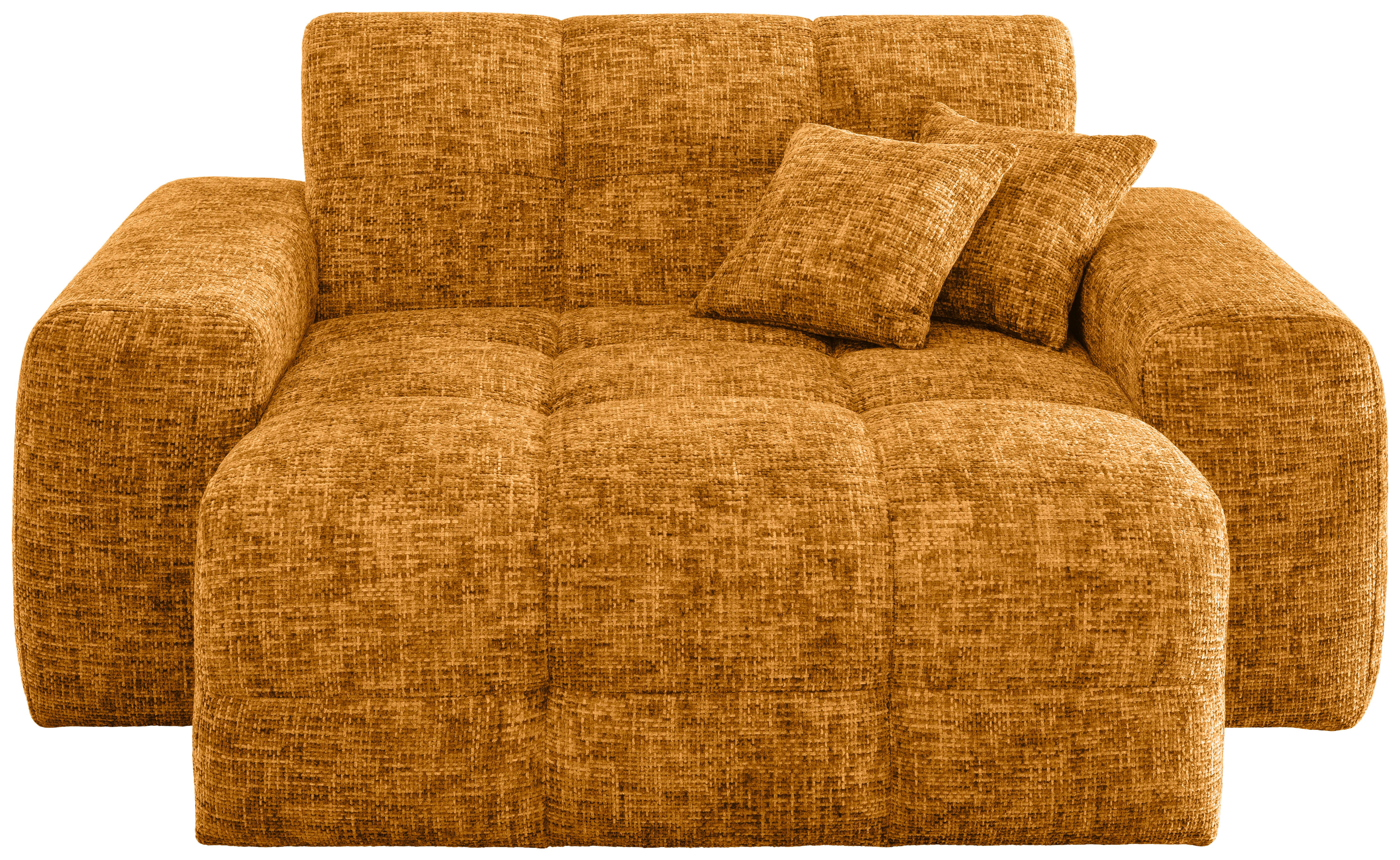 XXL-Sessel Bosco, Goldfarben B: 181 cm - Goldfarben, MODERN, Textil (181/87/155cm) - Livetastic