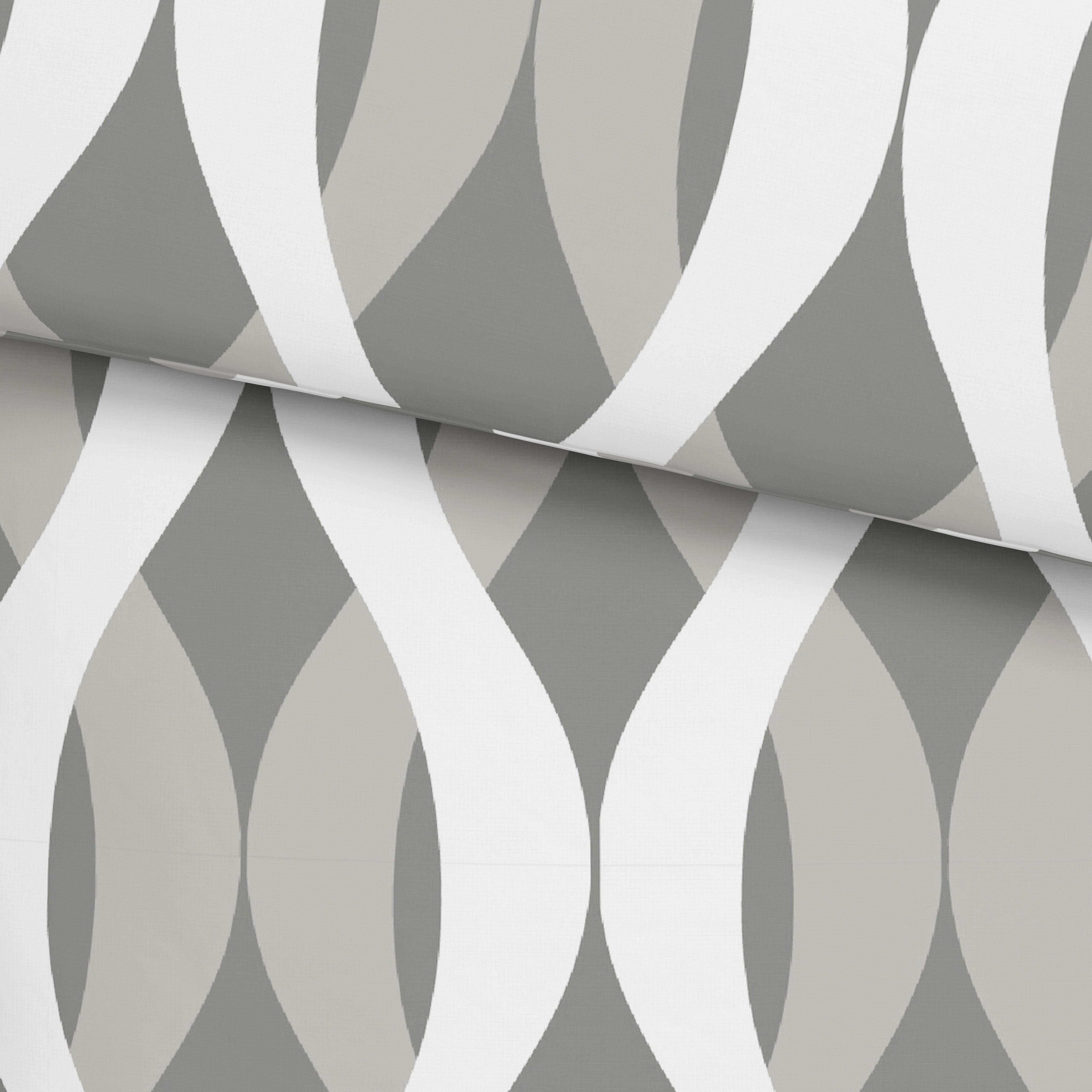 Bettwäsche Anni - Braun/Weiß, KONVENTIONELL, Textil - Ondega
