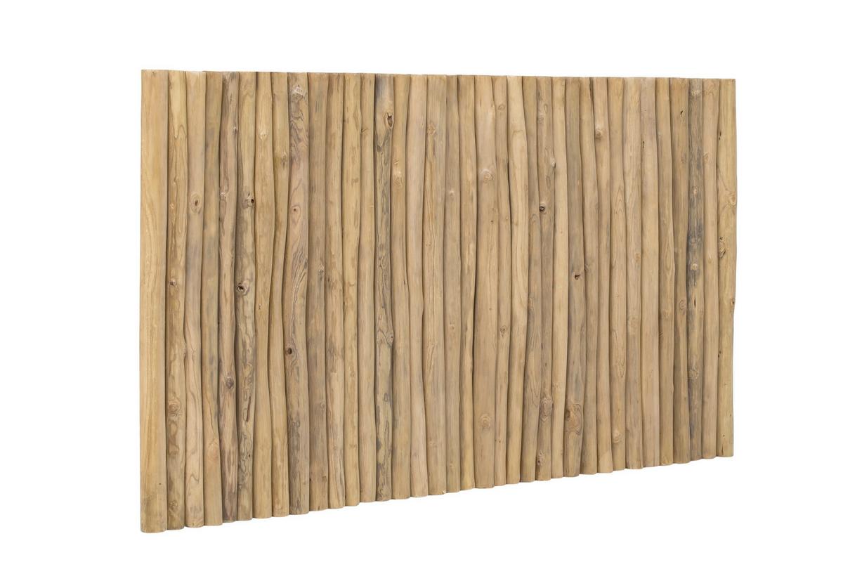 KOPFTEIL Naturfarben B: 220cm - Naturfarben, Basics, Holz (220/120/5cm) - Livetastic