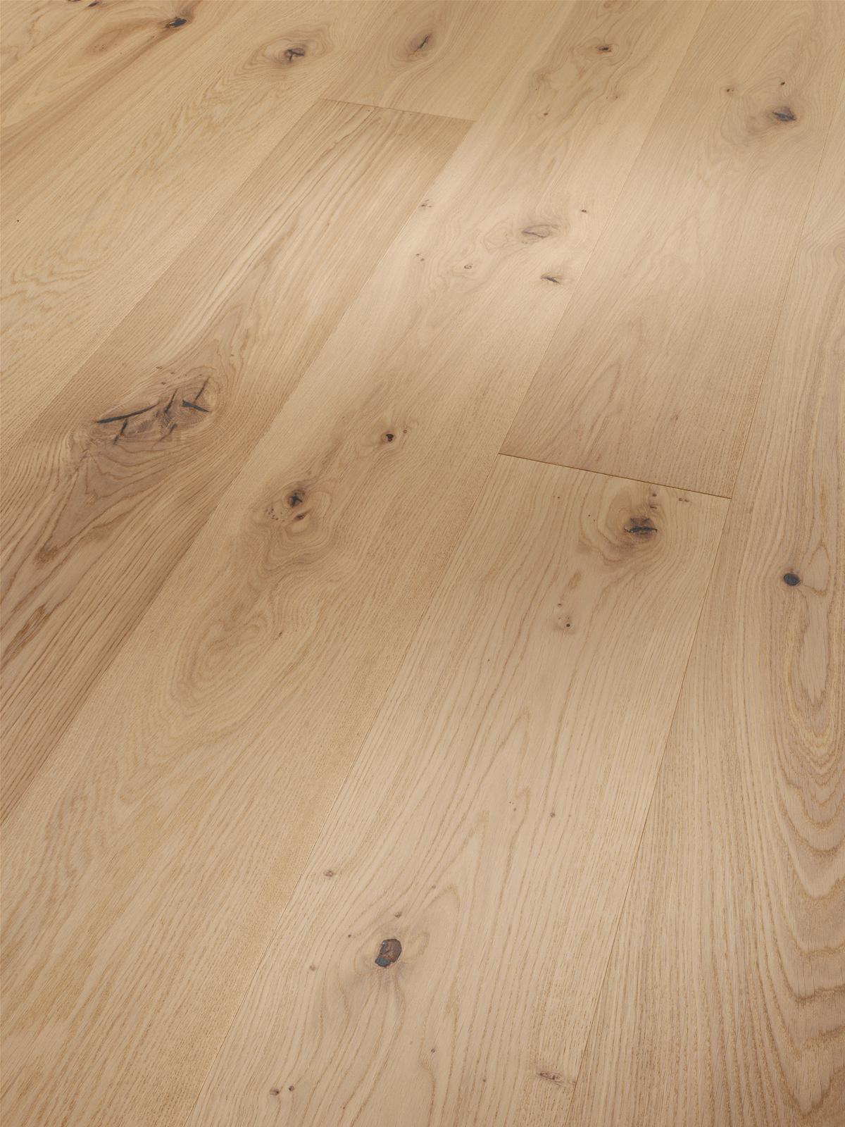 Parkettboden Eiche Pure Naturölplus - Hellbraun/Grau, LIFESTYLE, Holz (220/18,5/1,3cm) - Parador
