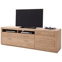 TV-Element Sena B: 223 cm Eiche Dekor - Eichefarben, Design, Holz/Holzwerkstoff (223/69/51cm) - Livetastic