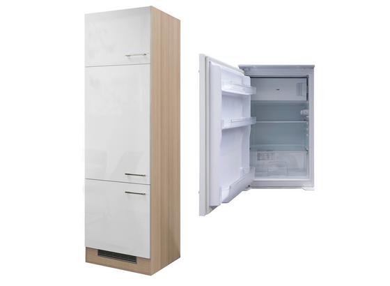 Kühlschrank mit Umbauschrank dreitürig