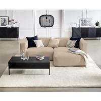 Ecksofa Bolt, Taupe S: 160x255 cm - Taupe, MODERN, Textil (160/255cm) - Trendmanufaktur