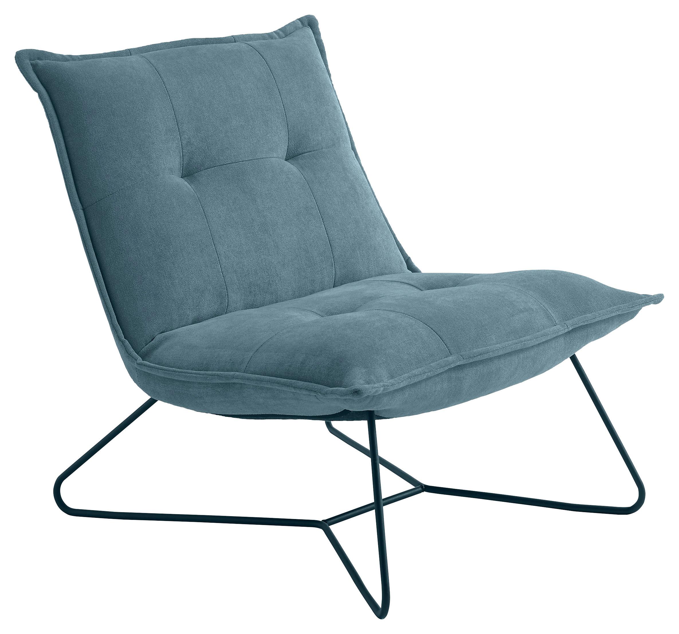 MID.YOU Polstersessel Vico Stoffbezug Denim