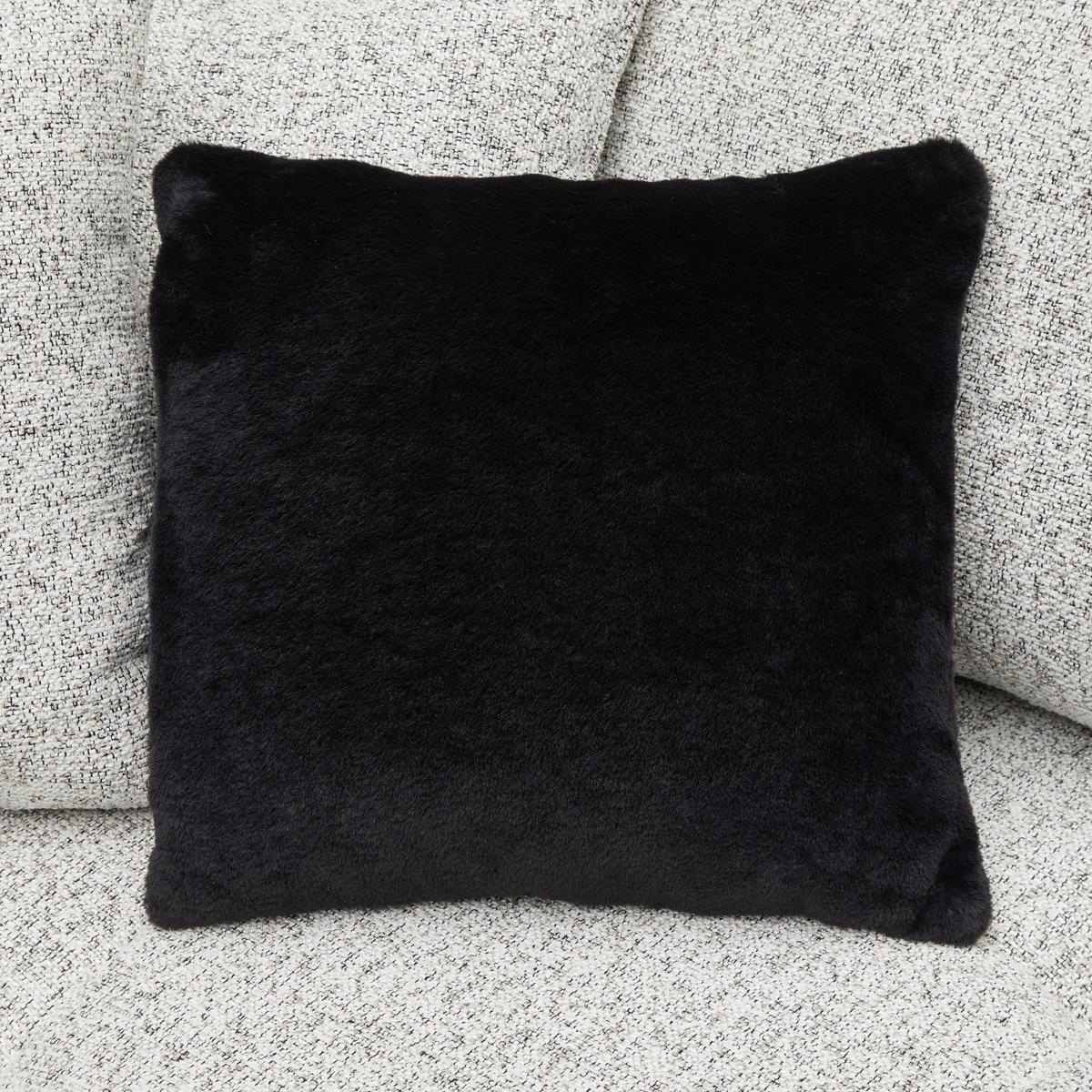 Sedacia súprava BONNY, pravá, béžová / čierna, 5x vankúš - čierna/béžová, Modern, drevo/textil (300/193cm) - Premium Living