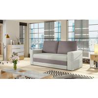 Schlafsofa Wave Creme, B: 150 Cm - Creme/Schwarz, Design, Textil (150/90/90cm) - MID.YOU