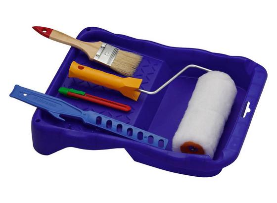 Farbrollerset Fero 6-teilig - KONVENTIONELL, Kunststoff/Metall (18cm) - Gebol Farbrollerset Fero 6-teilig - KONVENTIONELL, Kunststoff/Metall (18cm) - Gebol