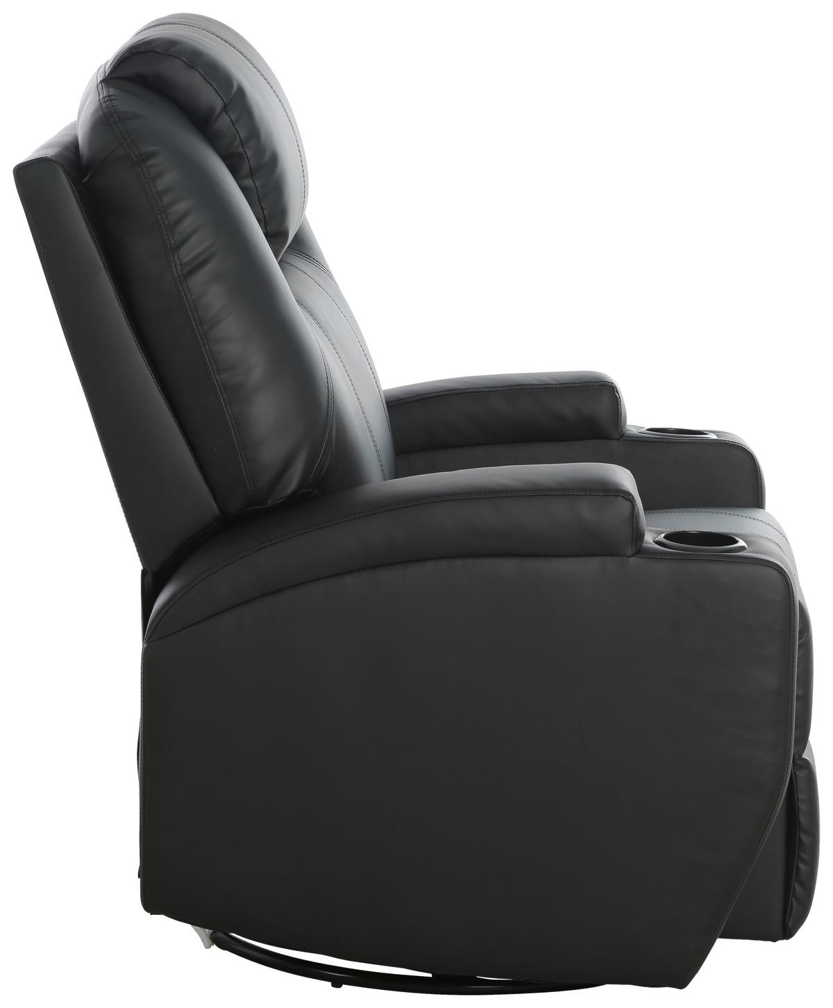 Massagesessel Bob - Schwarz, MODERN, Textil (86/110/96cm) - P & B