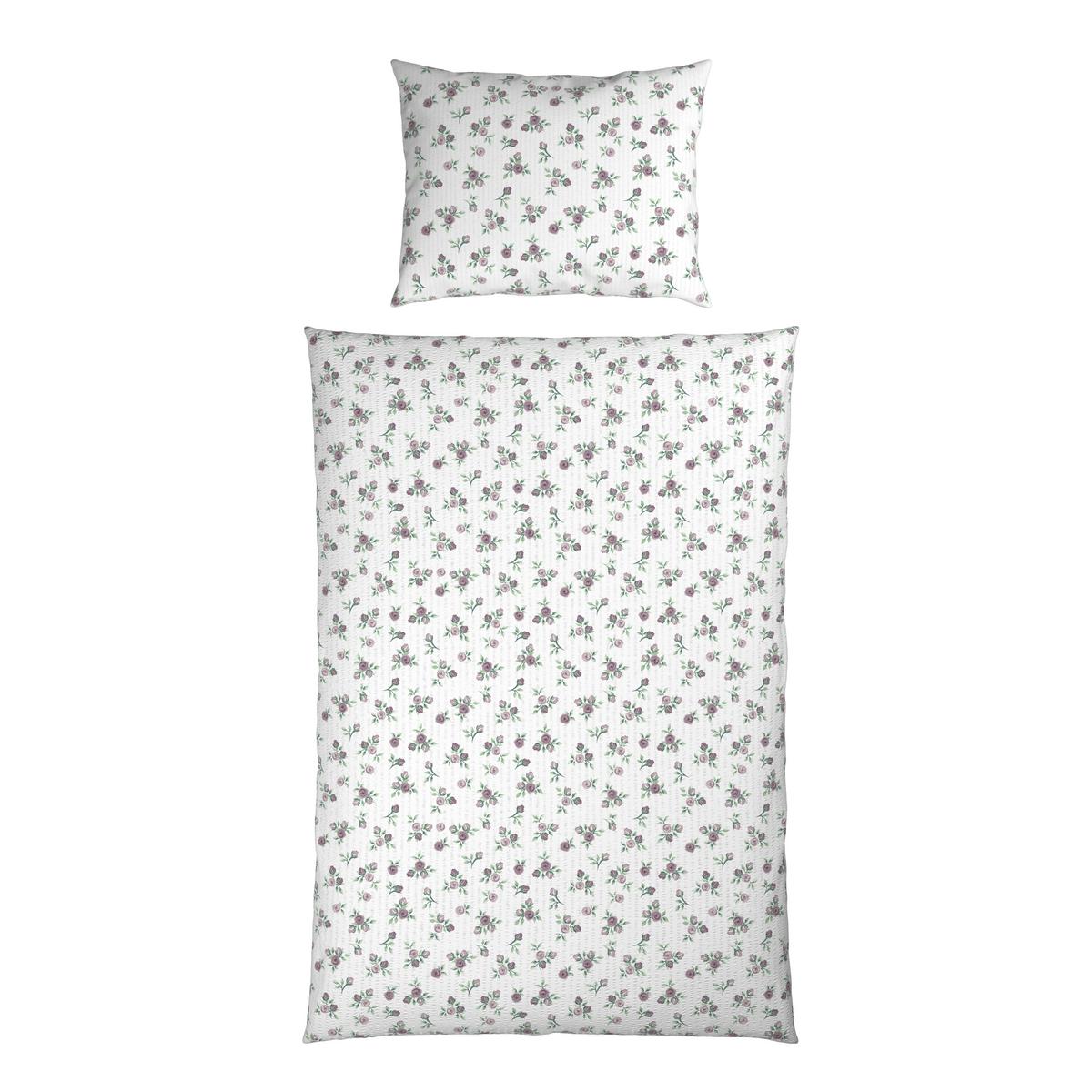 Bettwäsche Roses - Weiß, ROMANTIK / LANDHAUS, Textil - James Wood