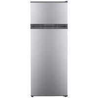 Kühl-gefrier-kombination Gk212si - Silberfarben, Trend, Kunststoff/Metall (54,5/143/55,5cm) - PKM