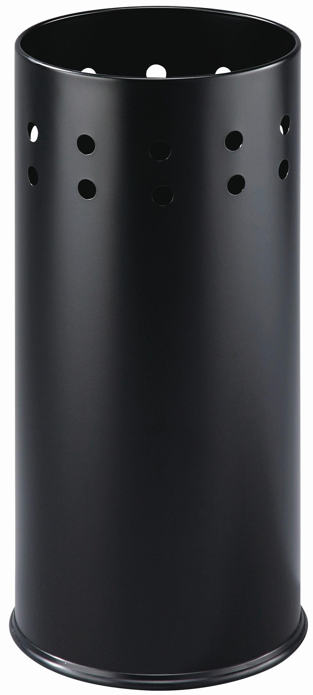 Schirmständer Lonati Schwarz Stahl H: 50 cm - Schwarz, MODERN, Metall (23,5/50cm)