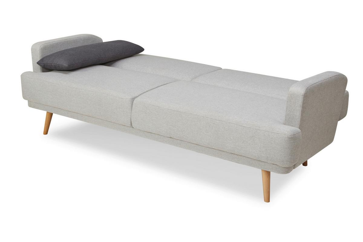 3-sitzer-sofa Hellgrau B: 214 Cm - Dunkelgrau/Hellgrau, MODERN, Textil (214/83/86cm) - Livetastic