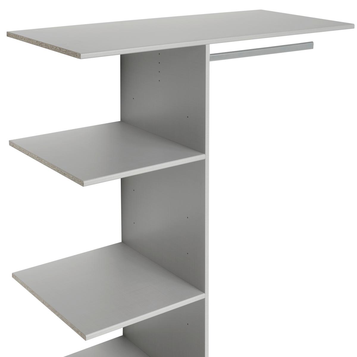 Inneneinteilung Wäscheeinteilung - Grau, MODERN, Holzwerkstoff (110/160/50cm) - MID.YOU
