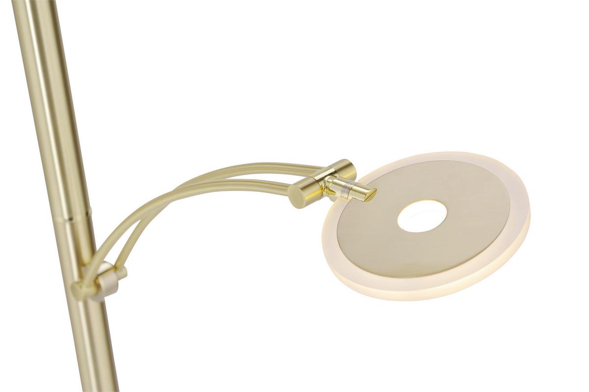 Paul Neuhaus LED-Stehlampe Artur online Messingfarben Möbelix Leselampe kaufen dimmbar mit ➤