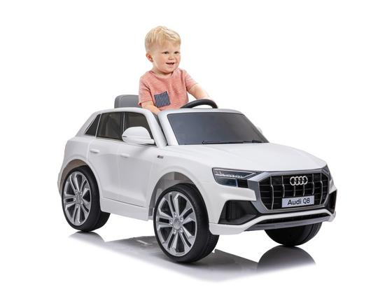 Kinderauto Audi Q8 12V, 4,5 A Akku - Weiß, Basics, Kunststoff/Metall (108/66/55cm) Kinderauto Audi Q8 12V, 4,5 A Akku - Weiß, Basics, Kunststoff/Metall (108/66/55cm)