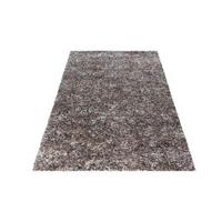 Hochflor Teppich Beige Enjoy 200x290 cm - Beige, KONVENTIONELL, Textil (200/290cm)