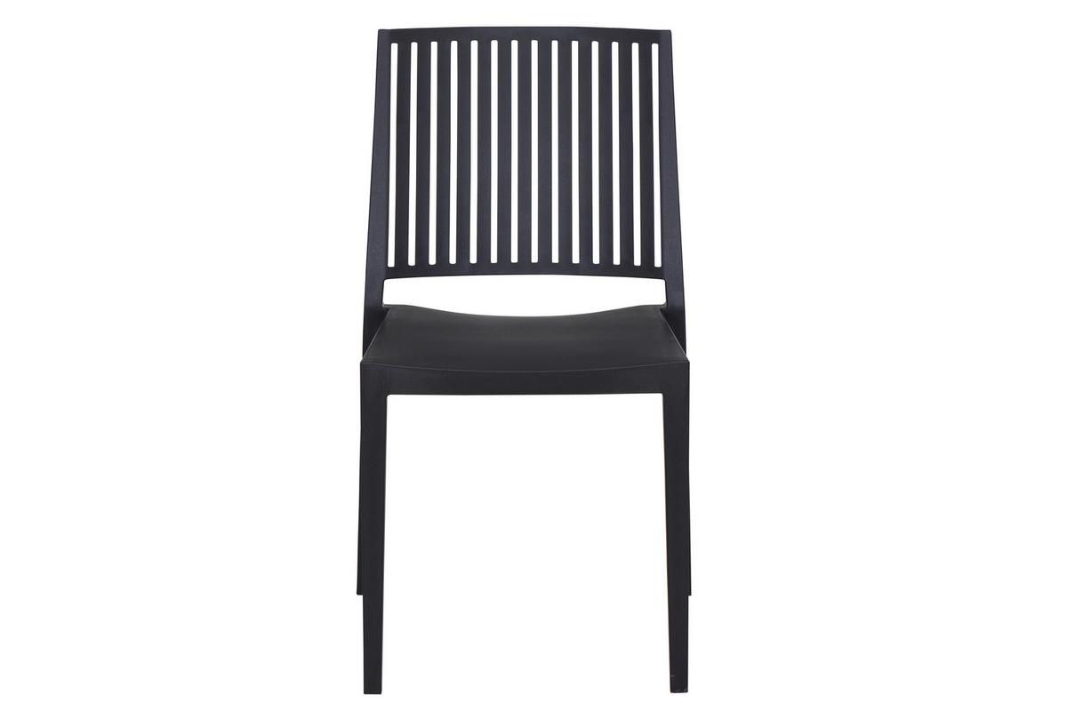 Stapelstuhl T20100 - Anthrazit, Basics, Kunststoff (57/80/56cm) - Siena Garden