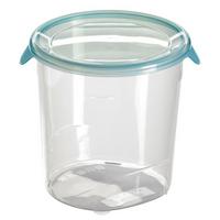 Ételtároló Edény 1 Liter, Fresh & Go - kék/átlátszó, Konventionell, műanyag (12,5/12,5/12,5cm)