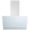 Dunstabzugshaube Respekta Selena 60 Cm - Weiß, Trend, Glas/Metall (60/74,3-112,3/31,3cm) - Respekta