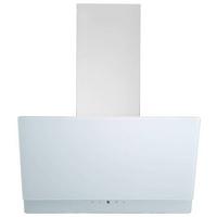 Dunstabzugshaube Respekta Selena 60 Cm - Weiß, Trend, Glas/Metall (60/74,3-112,3/31,3cm) - Respekta