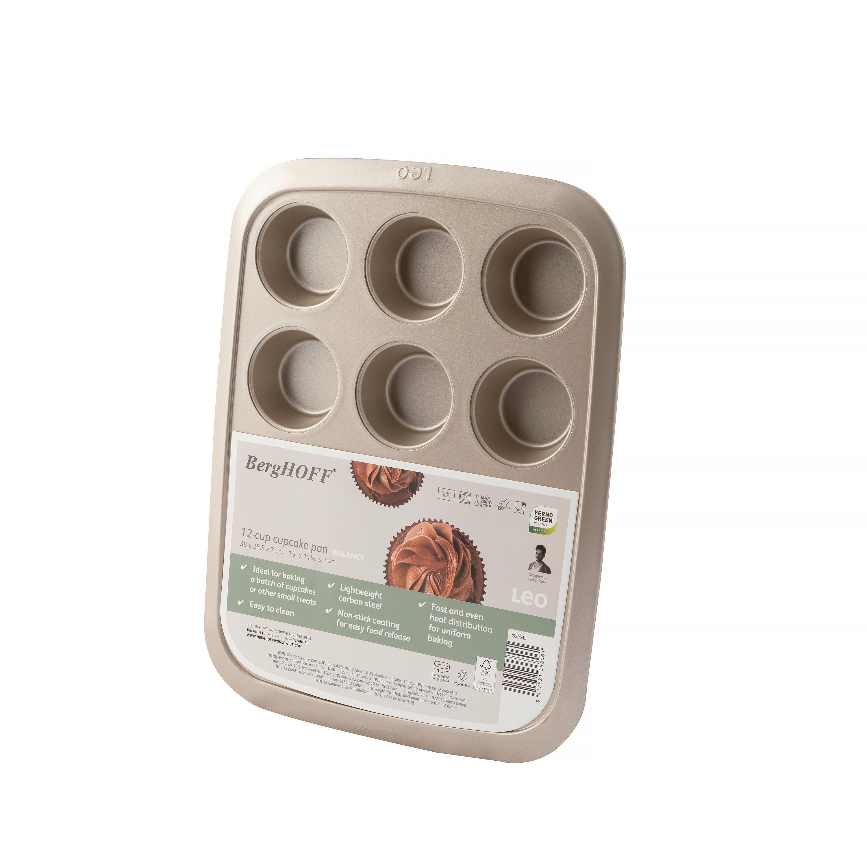 Muffinform Goldfarben B: 28,5 cm - Goldfarben, Basics, Metall (38/28.5/3cm)