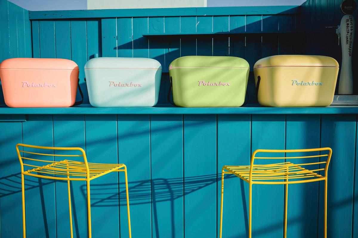 Chladící taška objem: 20L - žlutá, Moderní, plast (20l) - Polarbox