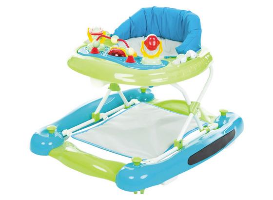 Lauflernwagen mit Schaukelfunktion Bg732-43 - Blau/Grün, MODERN, Kunststoff (55/71/55cm) - Fillikid Lauflernwagen mit Schaukelfunktion Bg732-43 - Blau/Grün, MODERN, Kunststoff (55/71/55cm) - Fillikid
