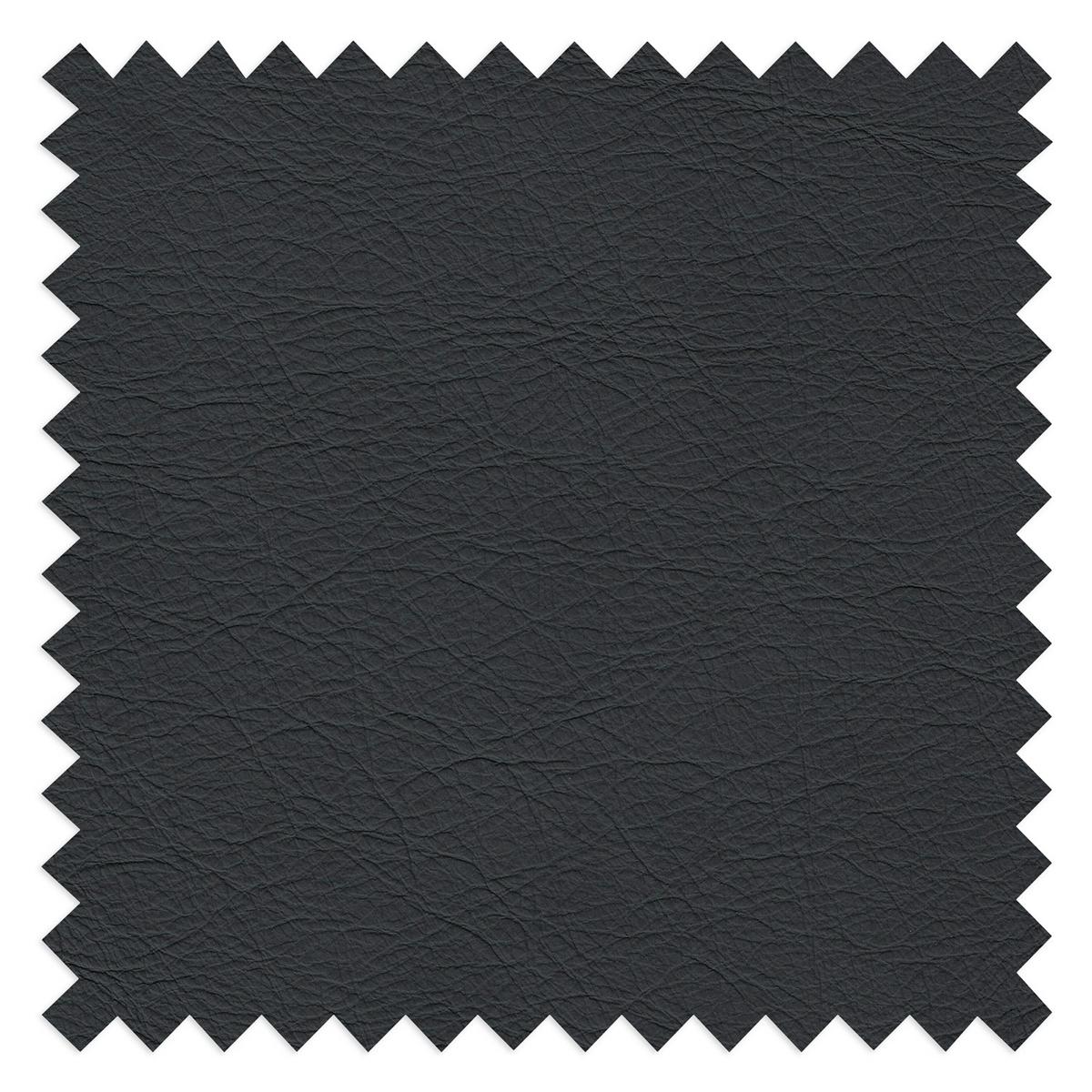 Relaxliege Swing Black Dunkelblau B: 65 Cm - Schwarz/Dunkelblau, Design, Leder (65/65-95/171cm) - Livetastic