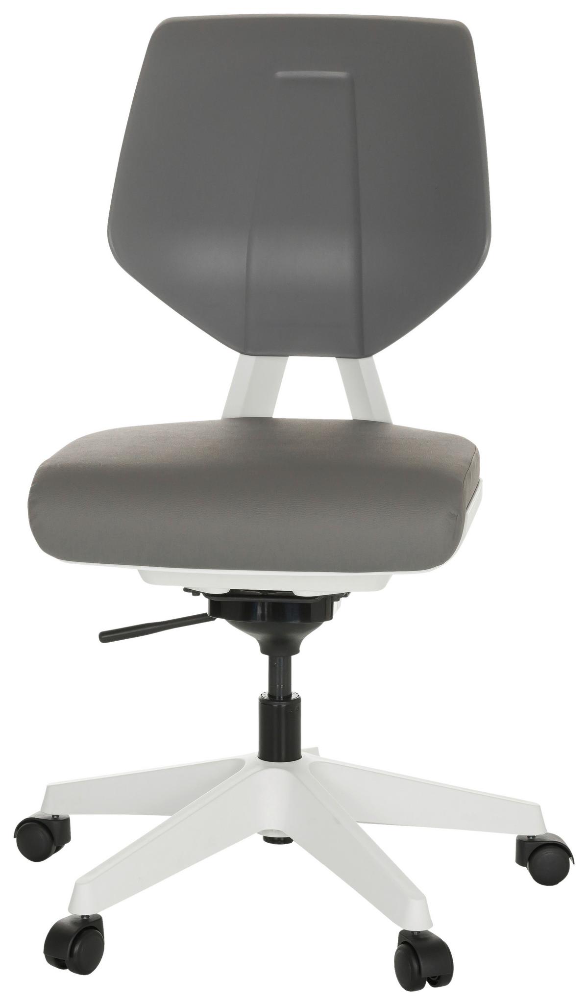 Bürostuhl Move Work Grau - Grau, Basics, Kunststoff/Textil (59/95/59cm) - MID.YOU