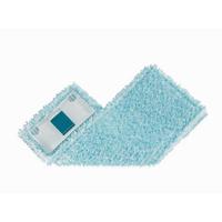 Wischbezug 52122 Wb Powerclean/cleantwist - Türkis/Weiß, Basics, Kunststoff/Textil (33cm) - Leifheit