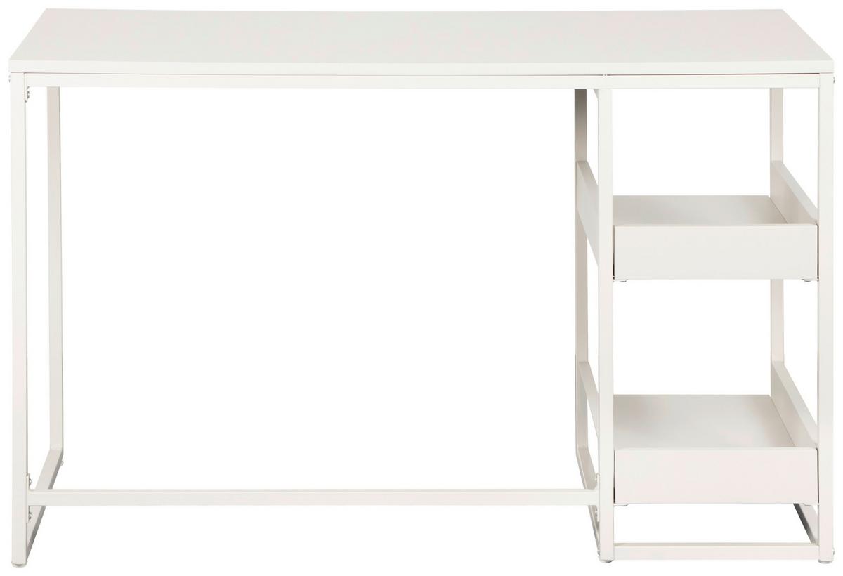 PÍSACÍ STÔL WALL - kašmírová, Modern, kov/kompozitné drevo (120, 42/60, 42/76, 69cm) - Mömax