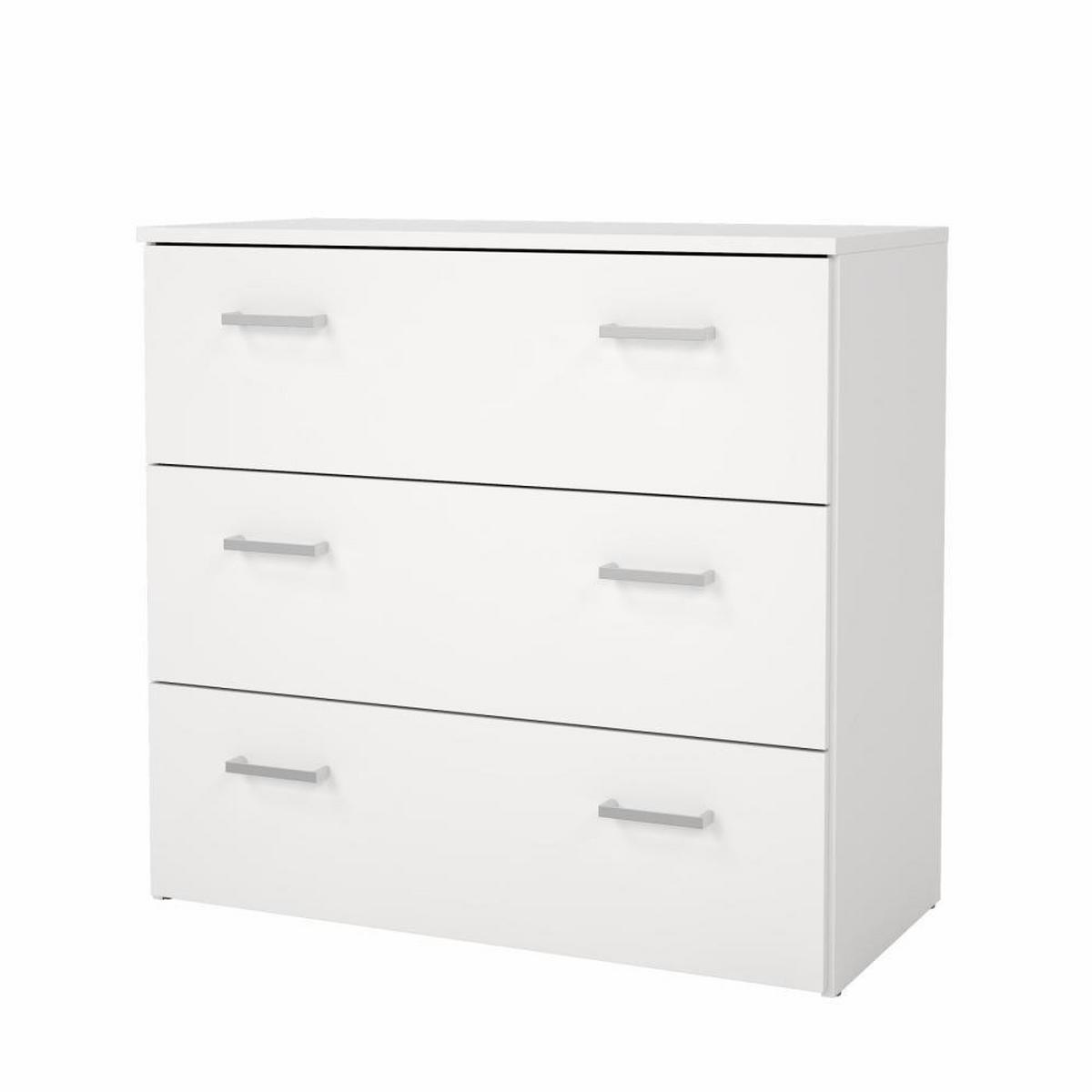 Komód Space 74/70cm - fehér, Konventionell (74/70/36cm)