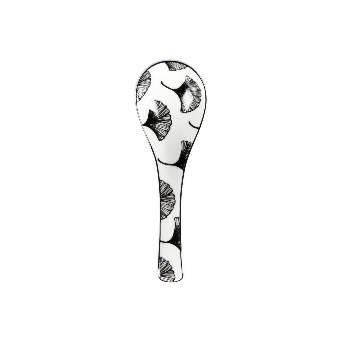 Lžíce Shiva - bílá/černá, Lifestyle, keramika (13,8/4,3/2,8cm) - Mömax