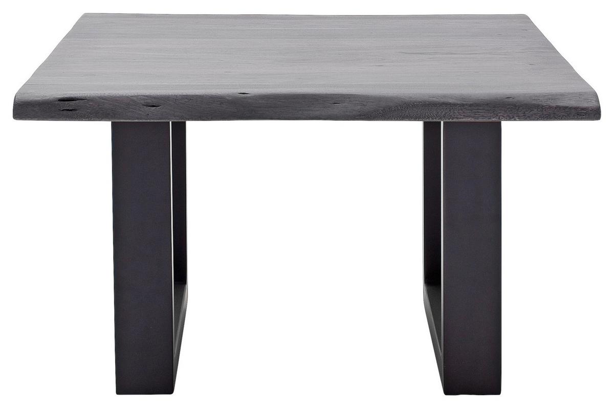 Couchtisch Holz Massiv Cartagena, Akazie - Anthrazit/Grau, MODERN, Holz/Metall (75/45/75cm)