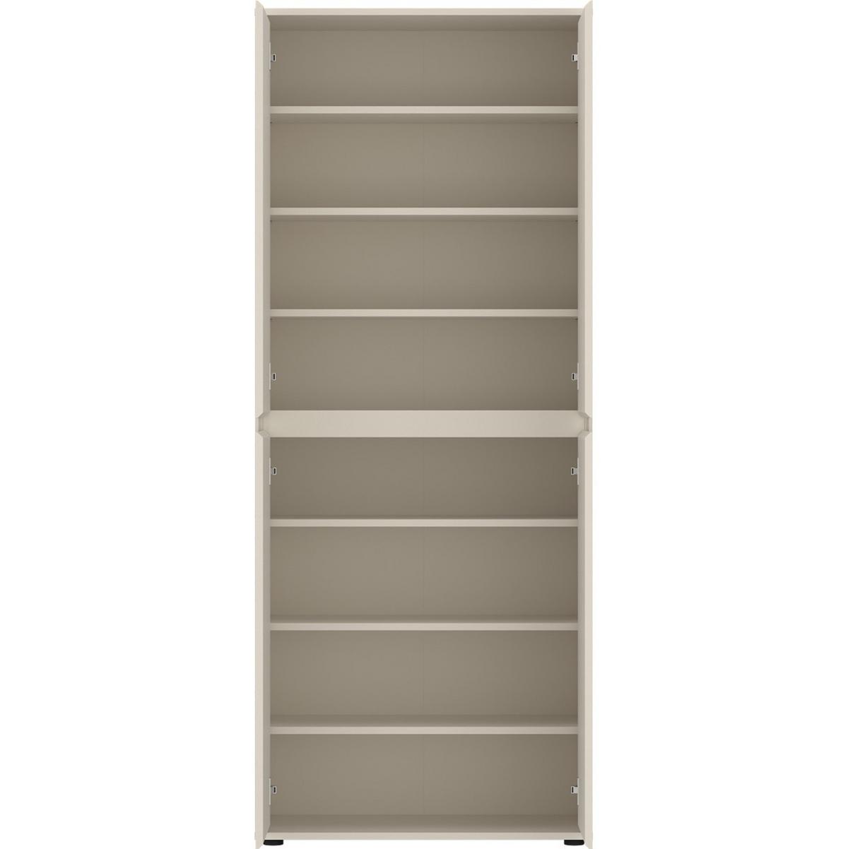 Garderobenschrank Zapato Kaschmir B: 75cm - Kaschmir, Design, Holzwerkstoff (75/185,9/35,3cm) - Livetastic