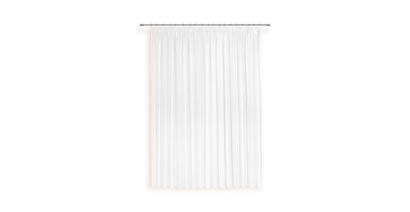 Store Transparent One BxL: 300x175 cm - Weiß, KONVENTIONELL, Textil (300/175cm) - Ondega