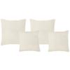 Zierkissenset Vouge Creme, 4 Stück, B: 42 Cm - Creme, KONVENTIONELL, Textil (42/53/42/53cm) - Livetastic