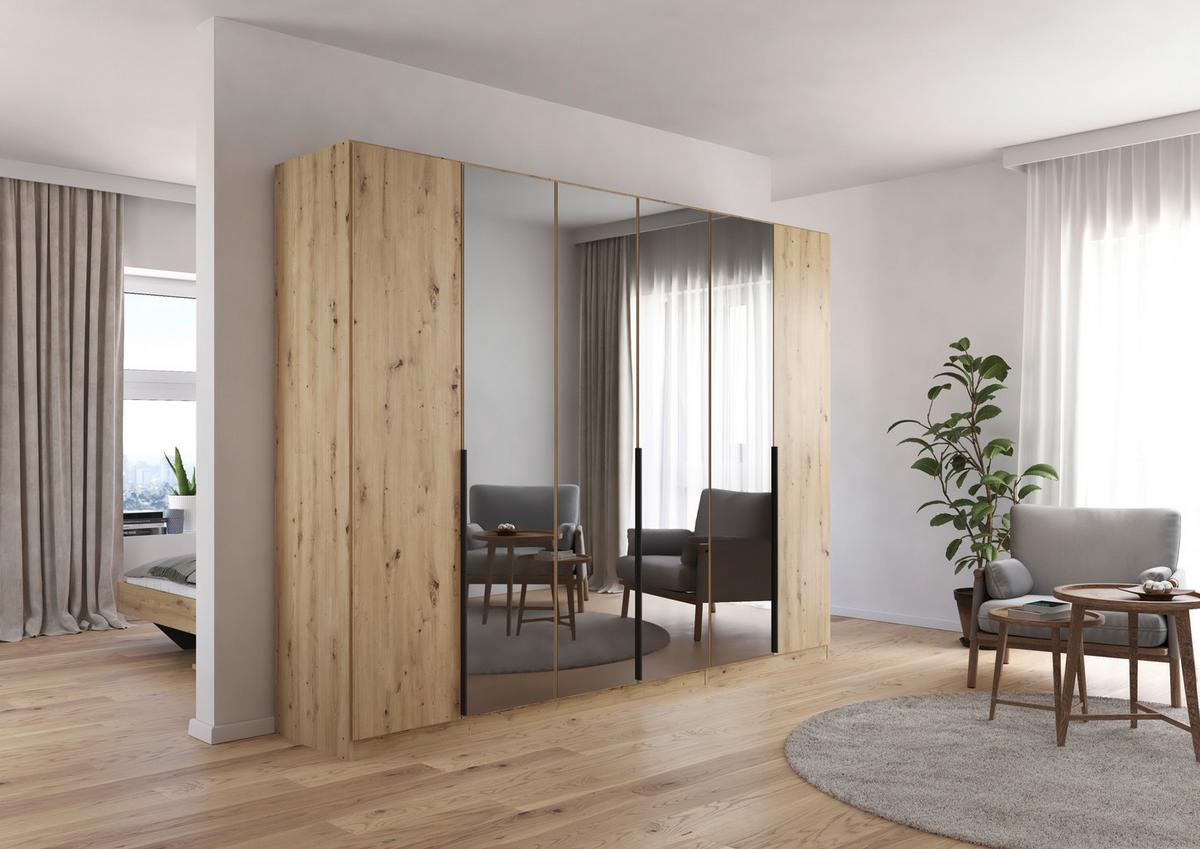 Nyílóajtós Szekrény Skyla 271/210 Cm - Artisan tölgy, Modern, faalapú anyag (271/210/54cm) - Rauch Möbel