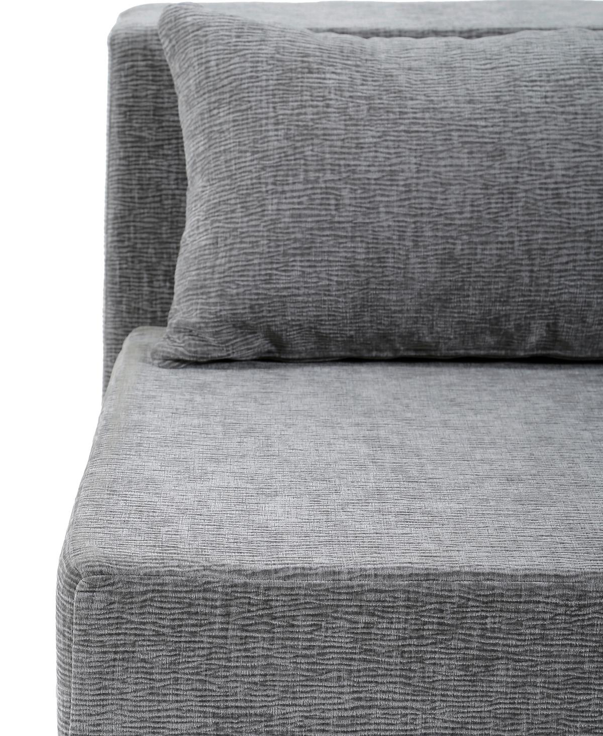 Sofaelement Paleta Hellgrau B: 82 cm - Hellgrau, Design, Textil (82/64/95cm) - P & B