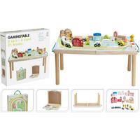 Kinderspieltisch Ht2000150 - Multicolor, Basics, Holz (59.6/29.8/29cm)